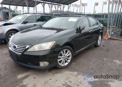 2010 Lexus Es 350 z USA, uszkodzony, nr VIN JTHBK1EG6A2346654
